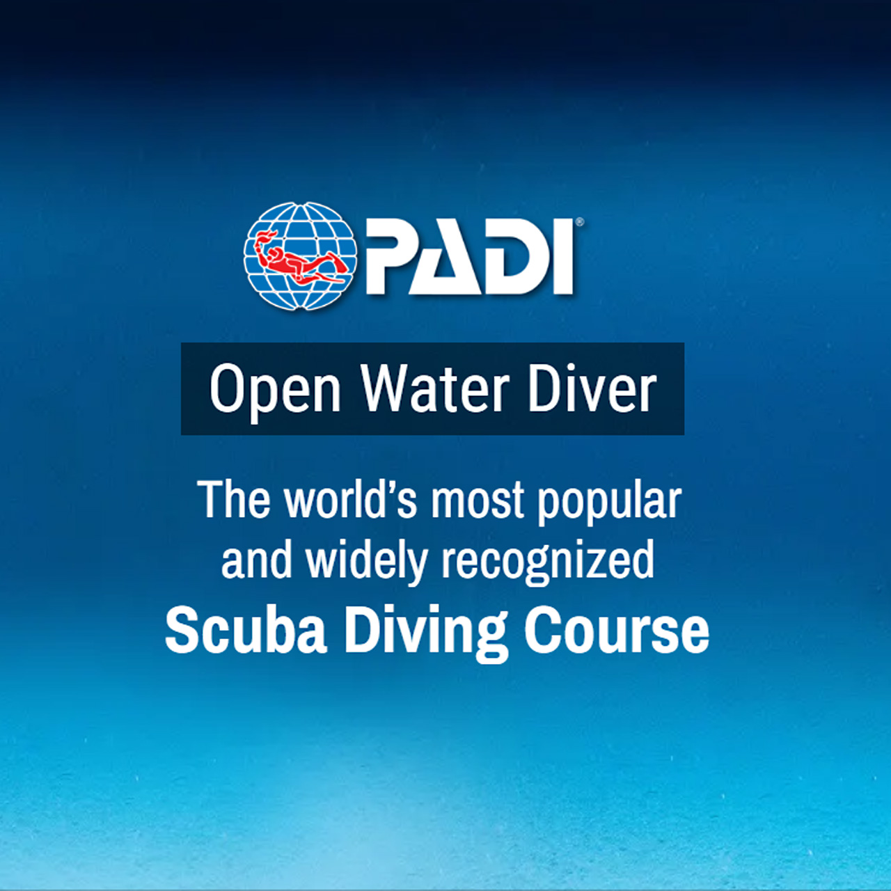 PADI Open Water Promo
